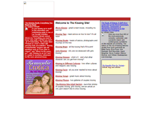 Tablet Screenshot of kissingsite.com